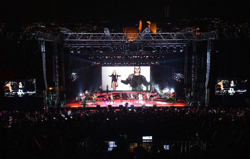 M. Pokora at Byblos Int Festival